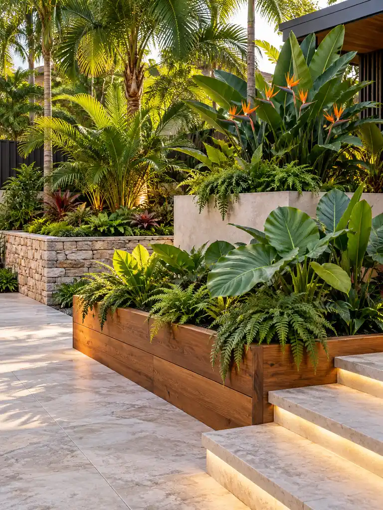 45 Tropical Garden Design Ideas for a Backyard Paradise - image 39