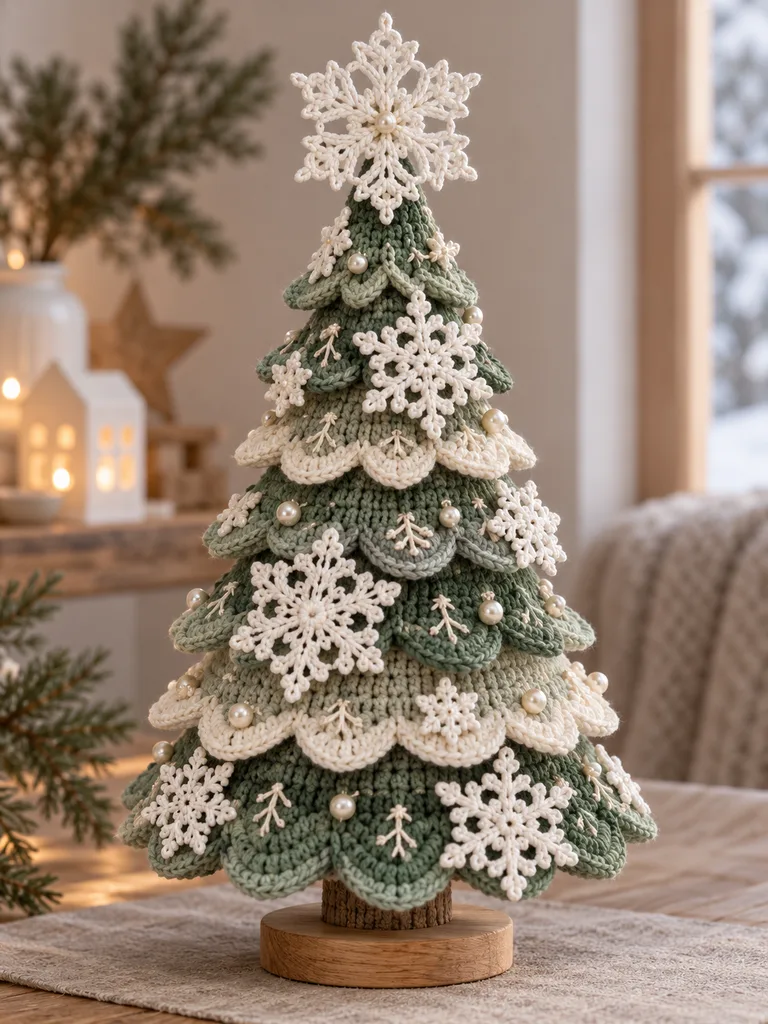 23 Crochet Christmas Tree Ideas for Festive Home Decor - image 39