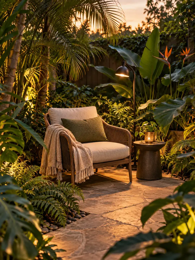 45 Small Tropical Garden Ideas That Make Your Yard Feel Like a Resort - image 39
