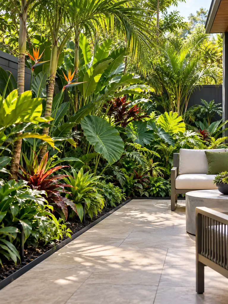 45 Small Tropical Garden Ideas That Make Your Yard Feel Like a Resort - image 40