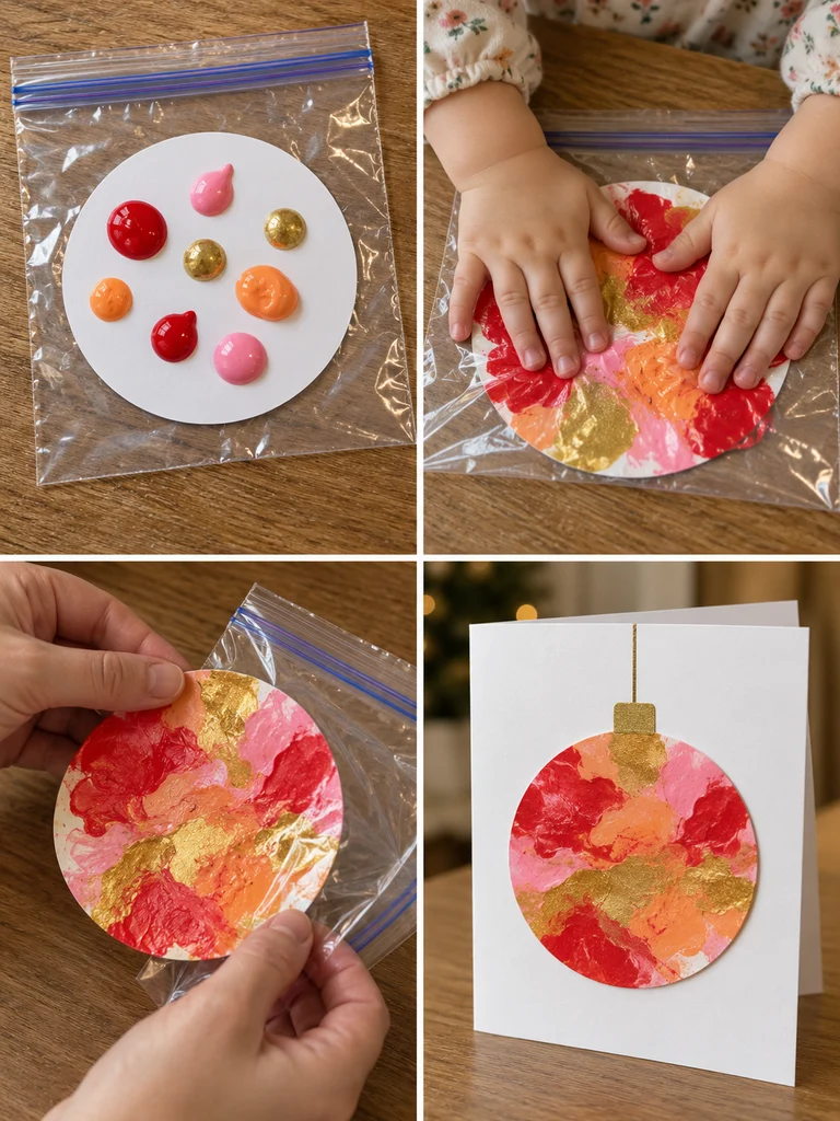 23 Toddler Christmas Card Craft Ideas That Are Cute and Easy to Make - image 40