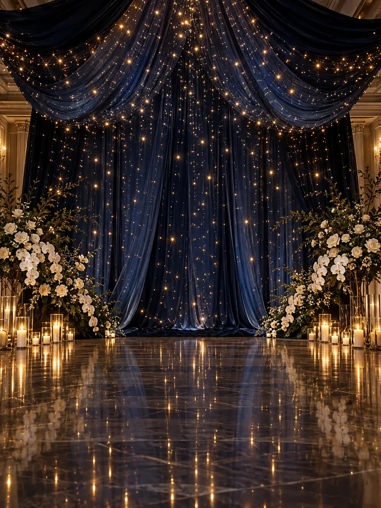 45 Stunning Indoor Wedding Backdrop Ideas That Look Absolutely Luxurious - image 40