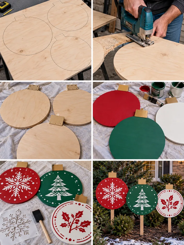 23 Easy DIY Outdoor Wooden Christmas Decor Ideas for a Festive Yard - image 40