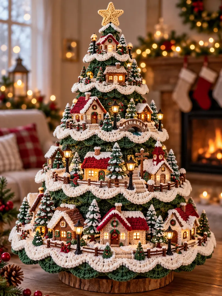 23 Crochet Christmas Tree Ideas for Festive Home Decor - image 41