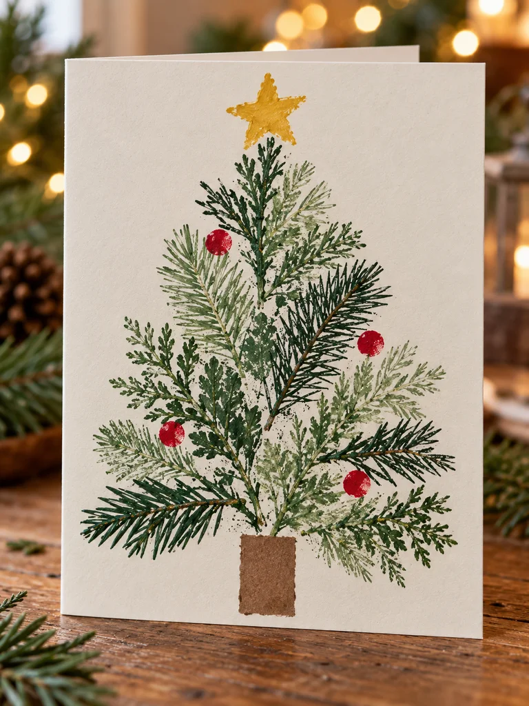 23 Toddler Christmas Card Craft Ideas That Are Cute and Easy to Make - image 41