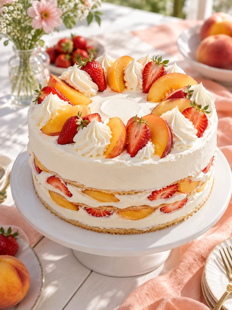 23 Eggless Fresh Fruit Cake Ideas for Birthdays and Special Occasions - image 41