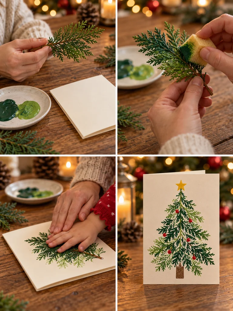 23 Toddler Christmas Card Craft Ideas That Are Cute and Easy to Make - image 42