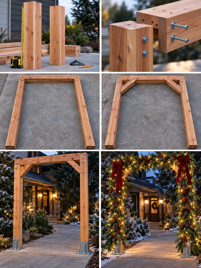 23 Easy DIY Outdoor Wooden Christmas Decor Ideas for a Festive Yard - image 42