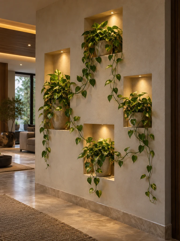 45 Creative Pothos Wall Decor Ideas for Indoor Spaces - image 42