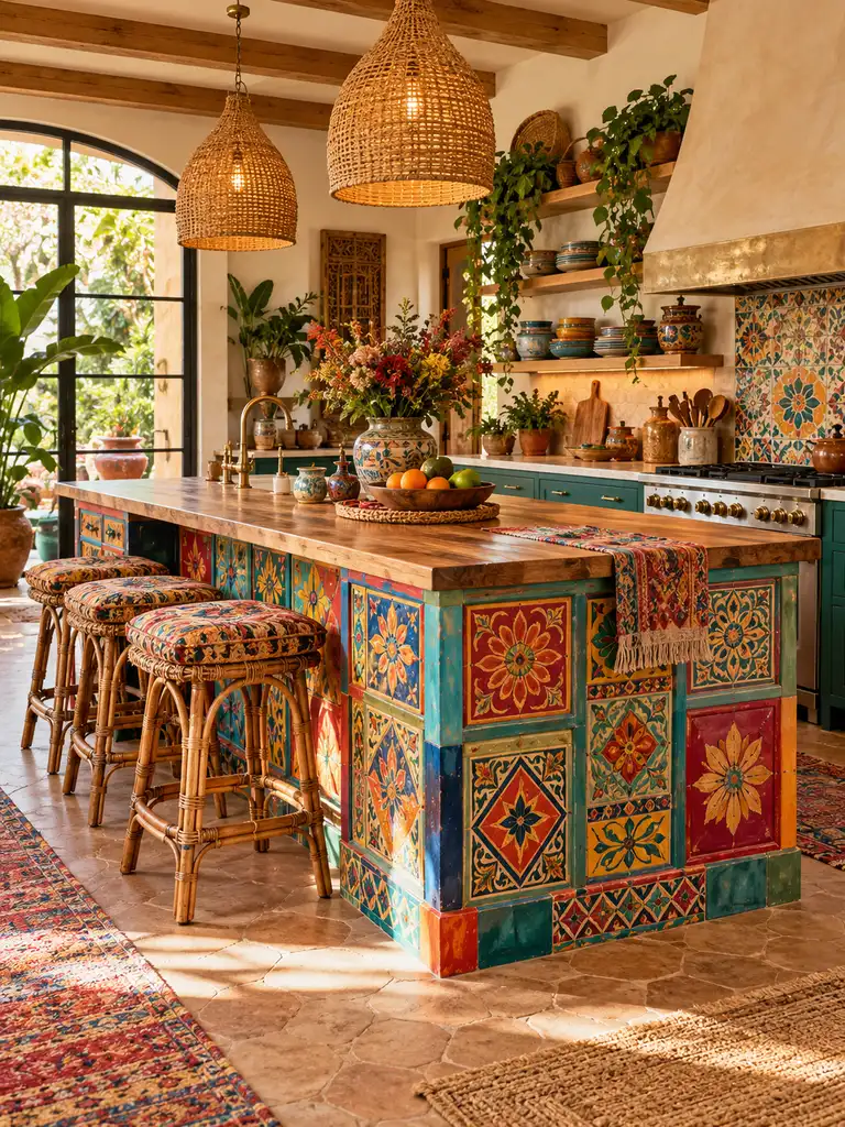 45 Colorful Kitchen Island Ideas That Bring Personality Into Your Home - image 43