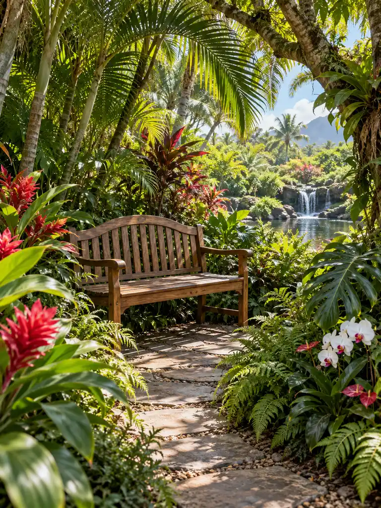 45 Tropical Garden Design Ideas for a Backyard Paradise - image 43