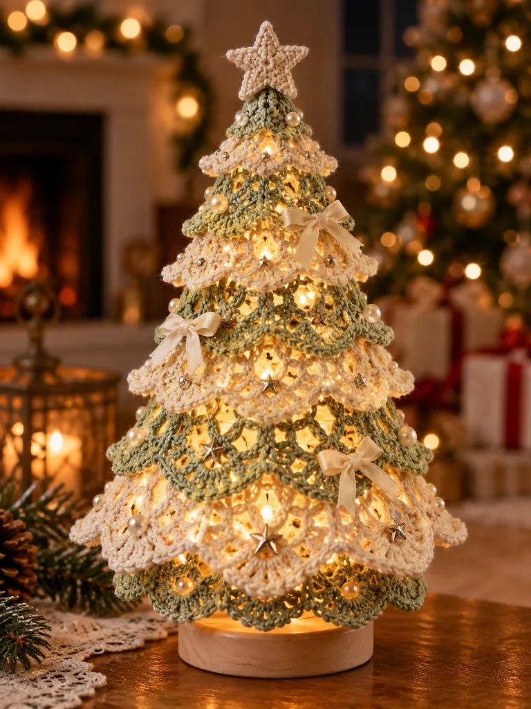 23 Crochet Christmas Tree Ideas for Festive Home Decor - image 43