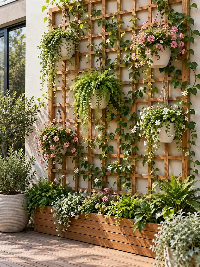 45 Inspiring Trellis Panels Ideas for Gardening for a Dreamy Outdoor Space - image 43