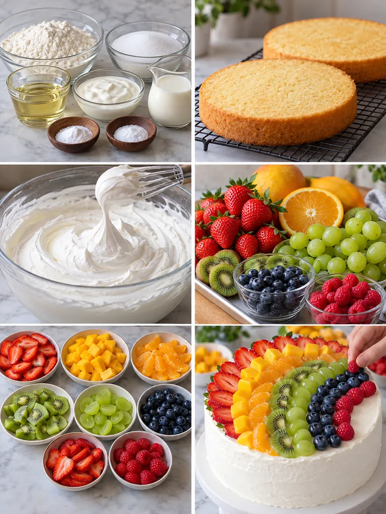 23 Eggless Fresh Fruit Cake Ideas for Birthdays and Special Occasions - image 44