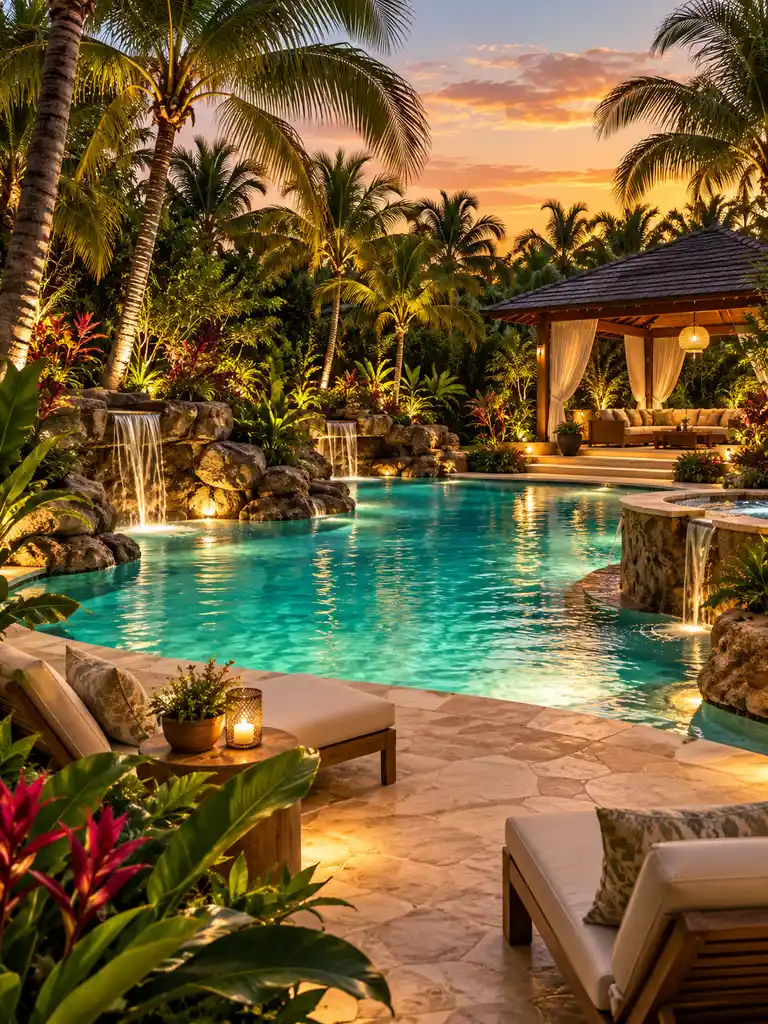 45 Tropical Garden Design Ideas for a Backyard Paradise - image 45
