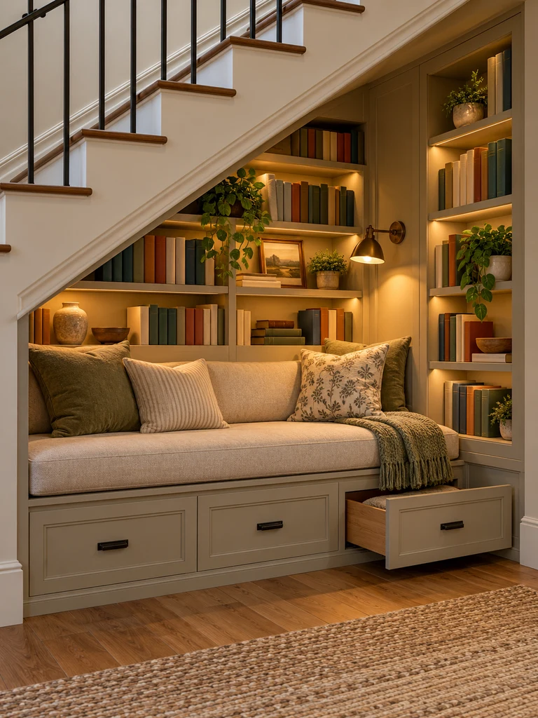 45 Clever Under Staircase Nook Ideas for Small Homes - image 45