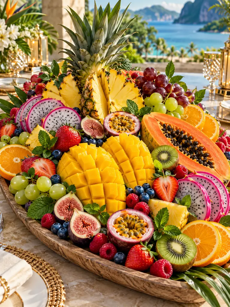 45 Beautiful Fruit Platter Designs for Parties - image 45
