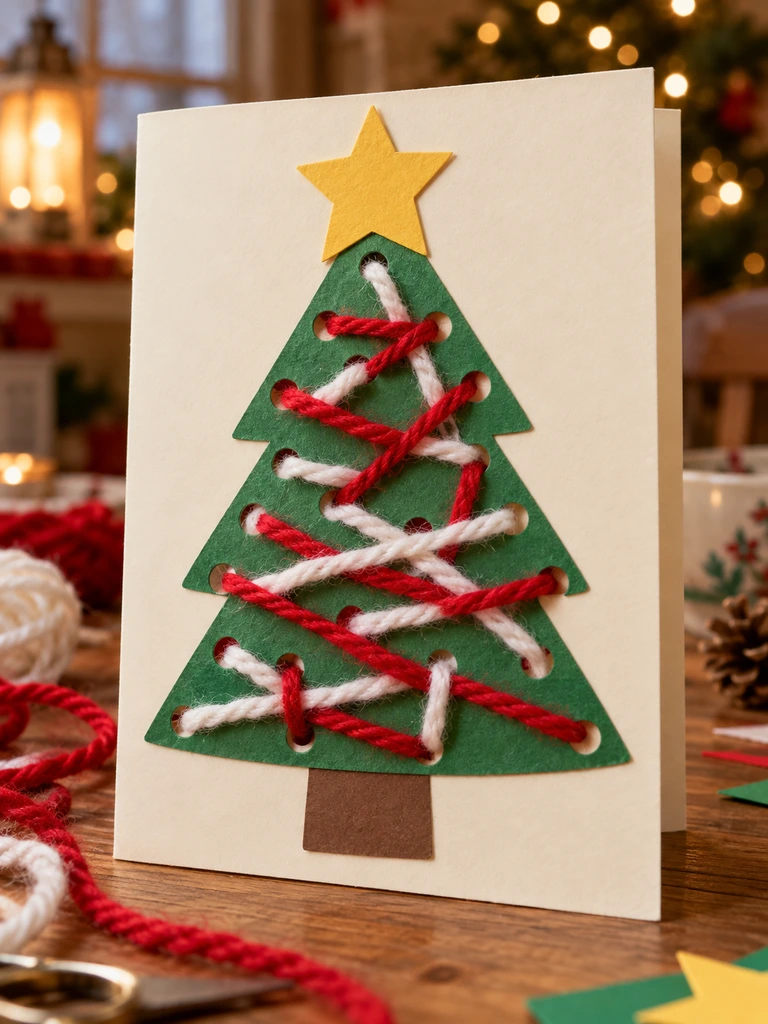 23 Toddler Christmas Card Craft Ideas That Are Cute and Easy to Make - image 45