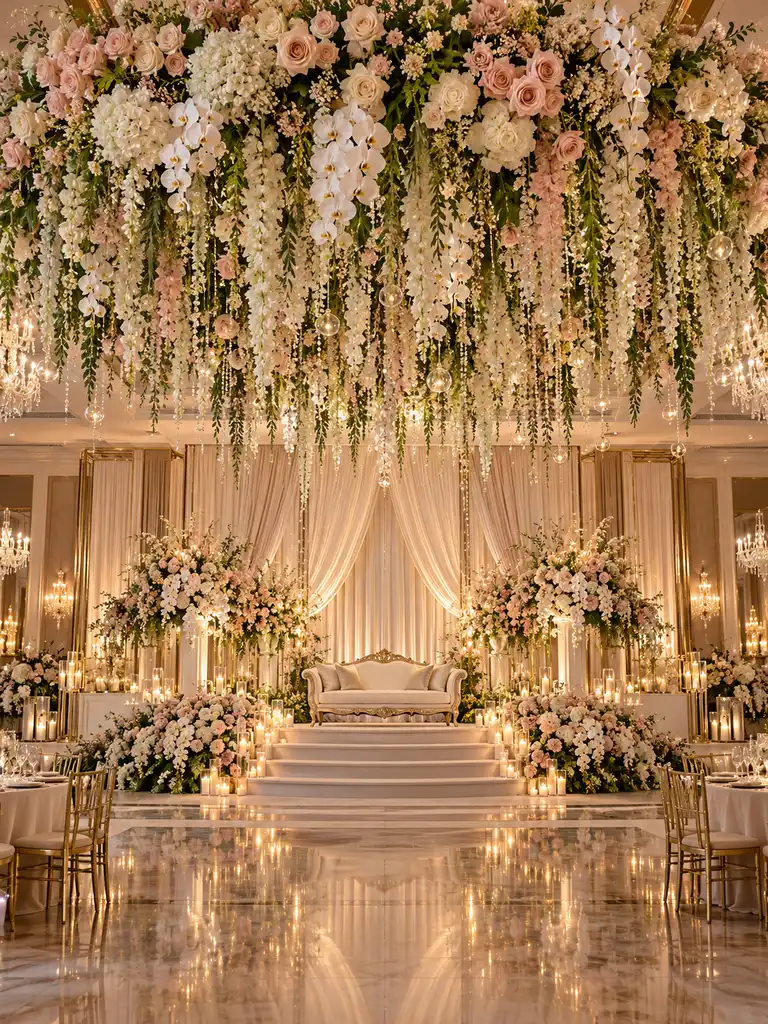 45 Stunning Indoor Wedding Backdrop Ideas That Look Absolutely Luxurious - image 45