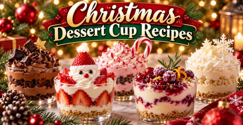 Christmas Dessert Cup Recipes