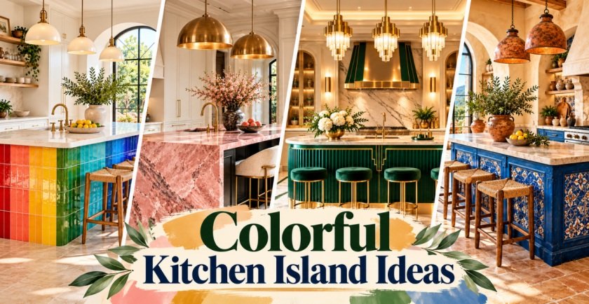 Colorful Kitchen Island Ideas