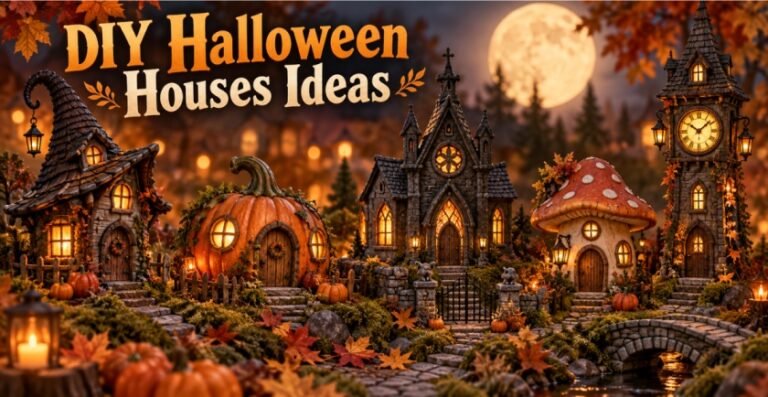 DIY Halloween Houses Ideas