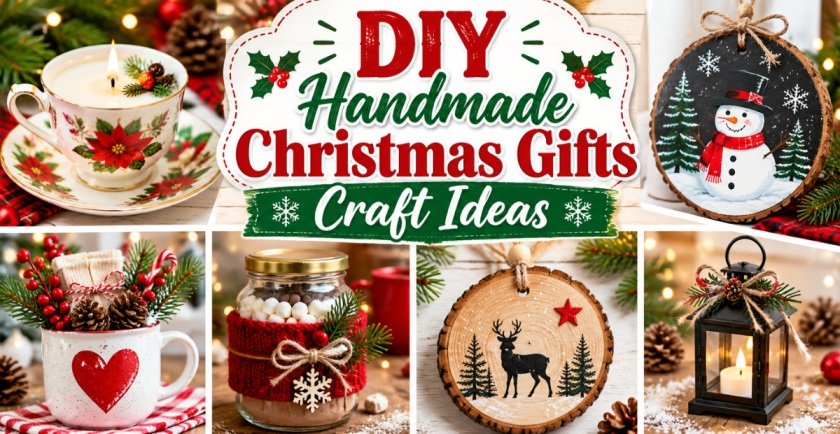 DIY Handmade Christmas Gifts Craft Ideas