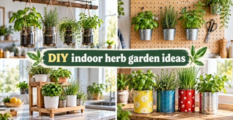 23 Unique DIY Indoor Herb Garden Ideas to Grow Herbs Inside Your Home