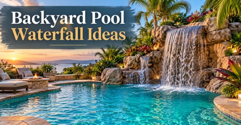 Pool Waterfall Ideas