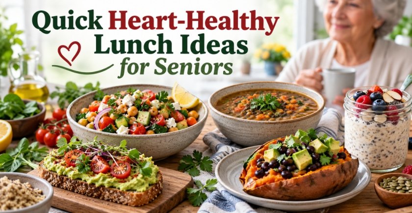 Quick Heart-Healthy Lunch Ideas for Seniors