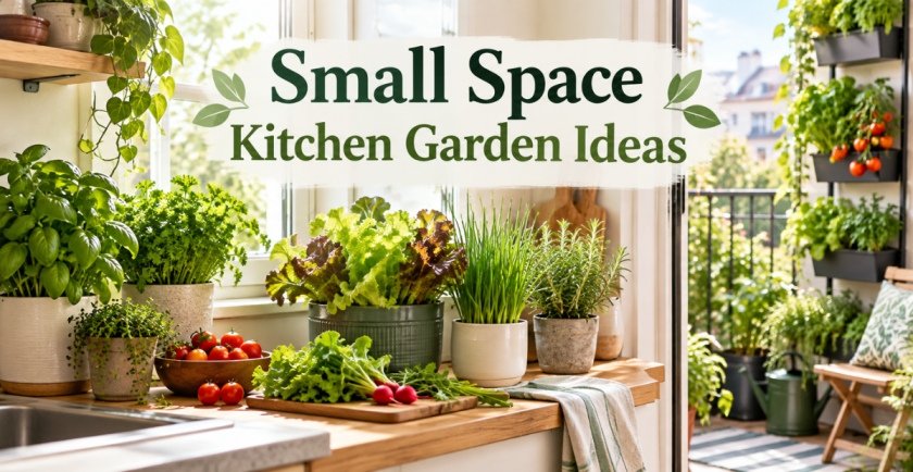 Small Space Kitchen Garden Ideas