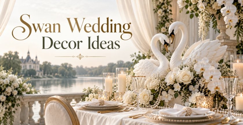 Swan Wedding Decor Ideas