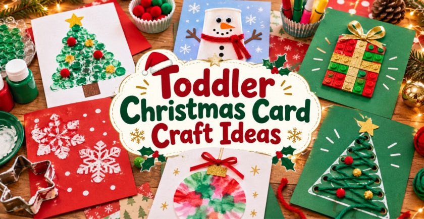 Toddler Christmas Card Craft Ideas