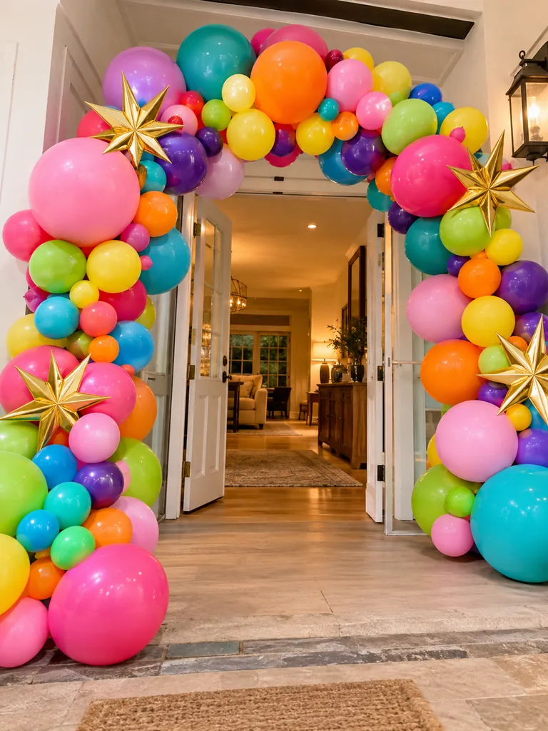 45 Colorful New Year’s Eve Decoration Ideas for Kids’ Parties - image 01