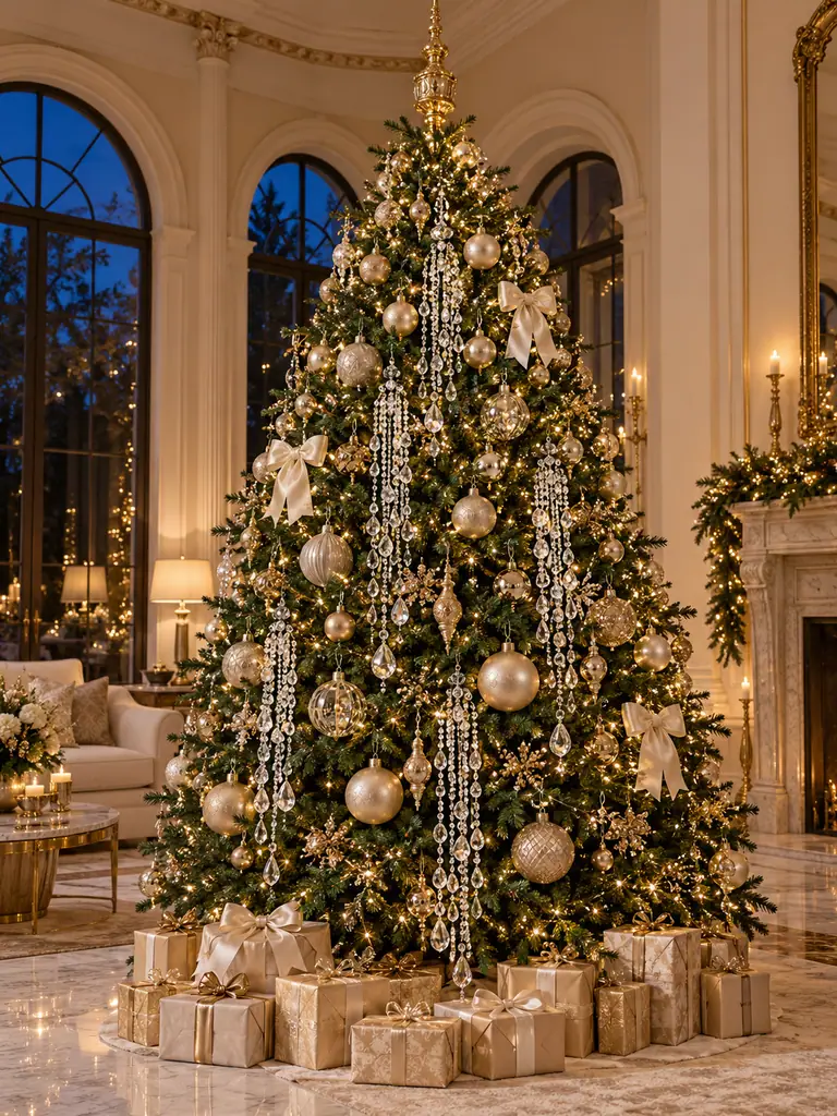 45 Fancy Christmas Tree Decor Ideas for a Stunning Holiday Home - image 01