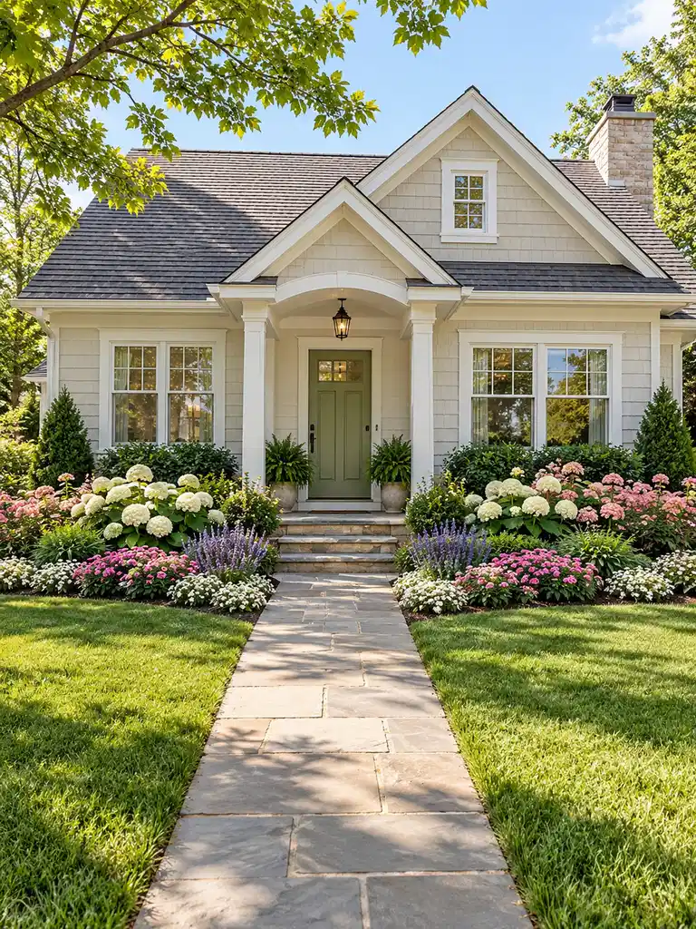 23 Front Yard Landscape Design Ideas That Make Any Home Look Beautiful - image 01