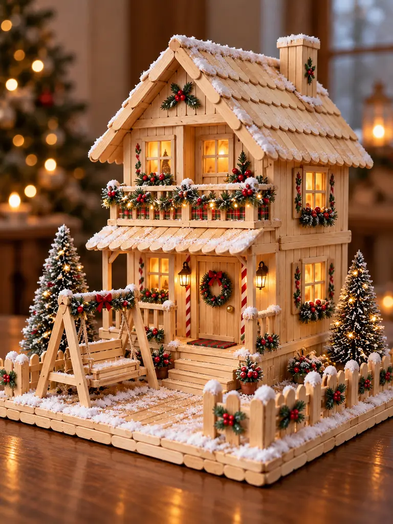 23 Easy DIY Christmas Village Houses Ideas for Festive Holiday Decor - image 01