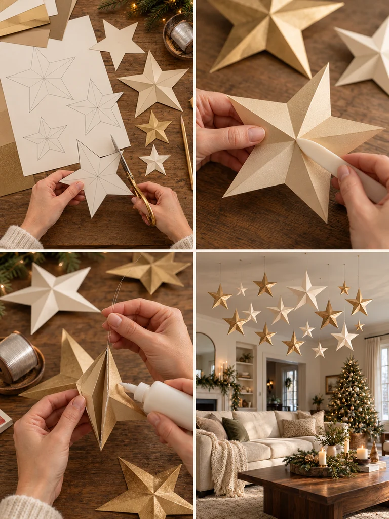 23 DIY Christmas Ceiling Decor Ideas With Stunning Handmade Designs - image 02