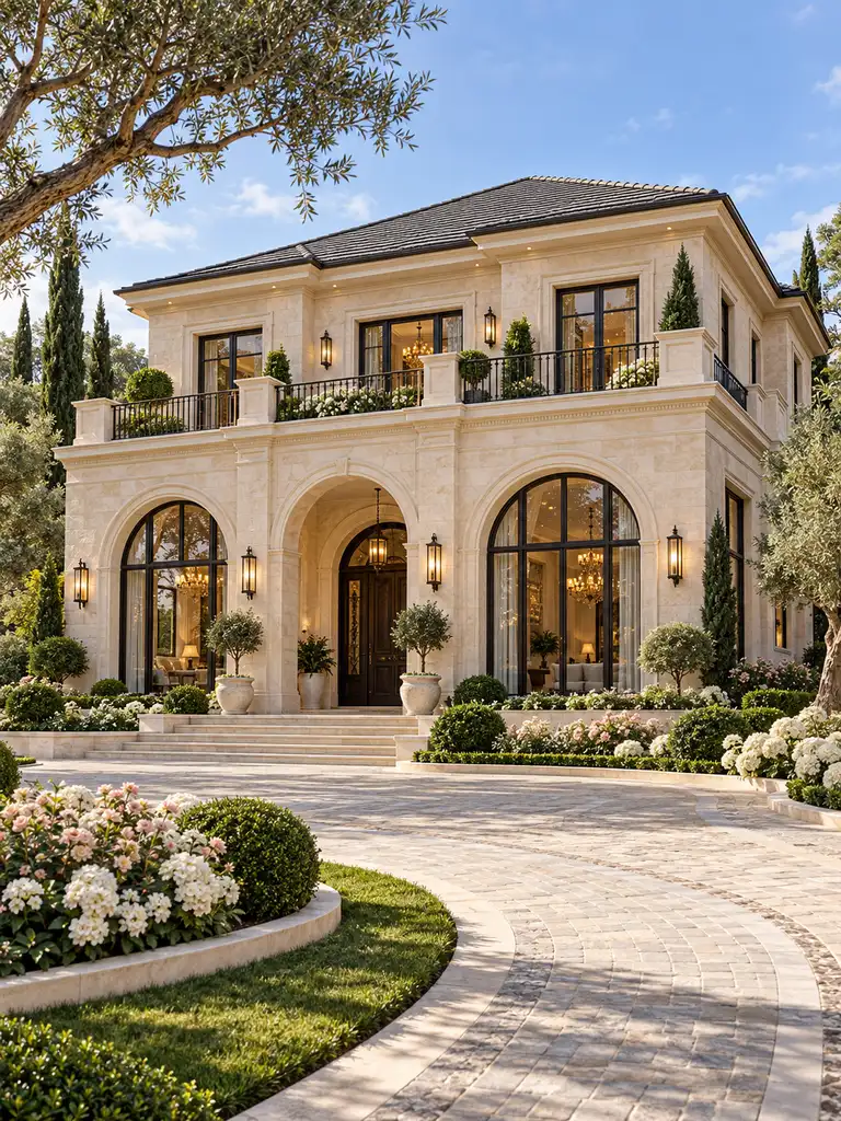23 Beautiful Classic Villa Design Ideas With Timeless Architectural Style - image 03