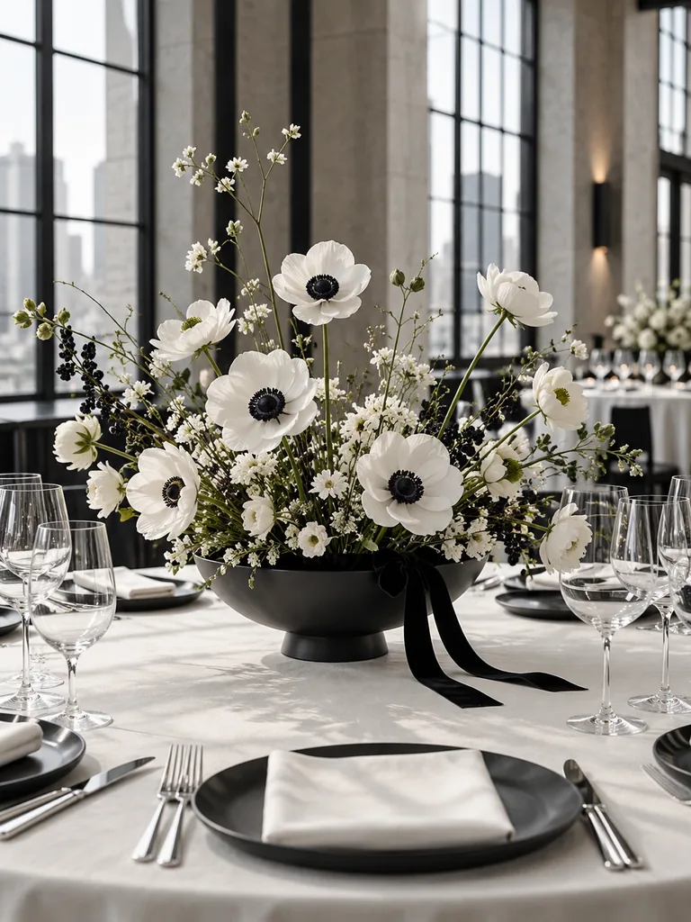 Stunning December Wedding Centerpieces for Round Tables - image 03