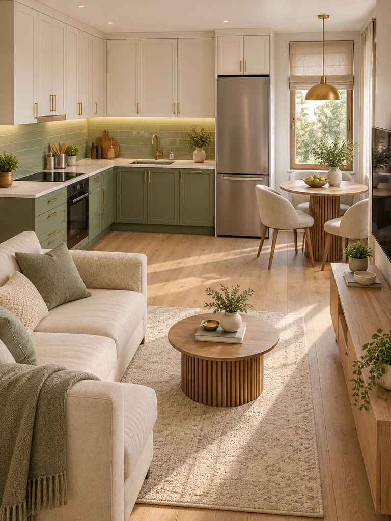 23 Clever Small Open Plan Kitchen Living Room Layout Ideas You’ll Love - image 03
