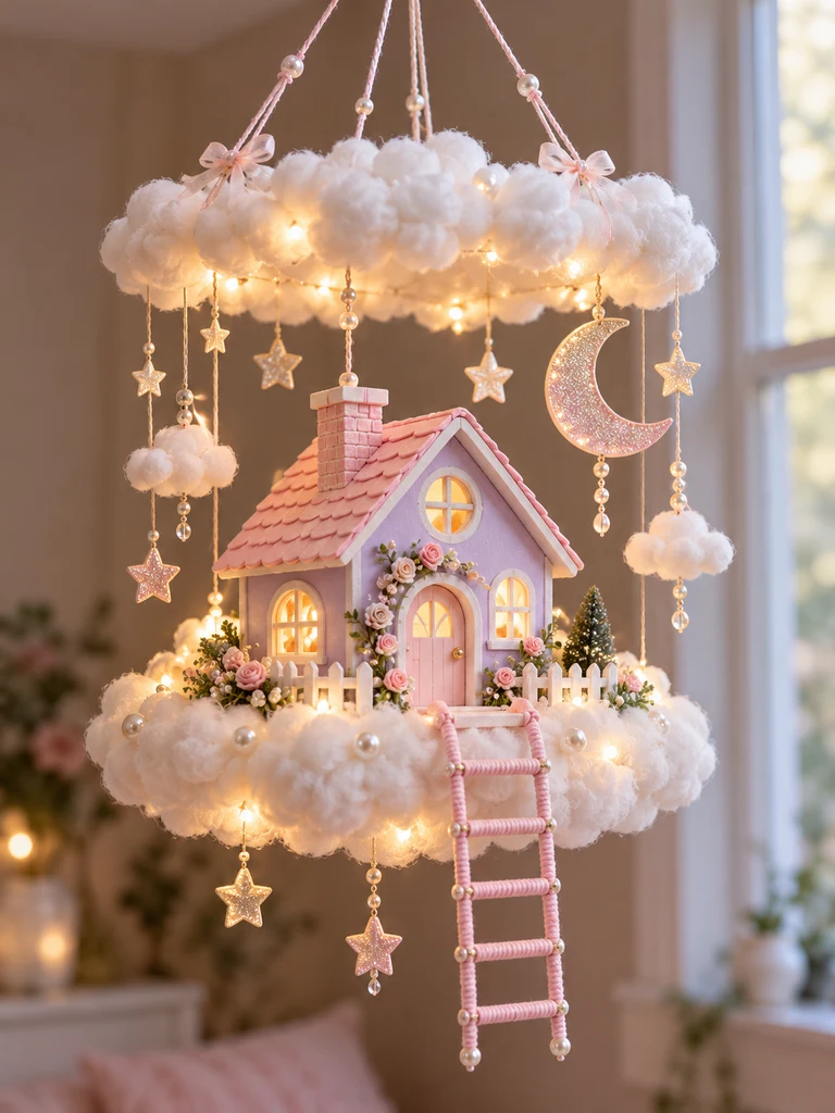 23 Floating Cloud House Ideas With Magical Handmade Designs - image 03