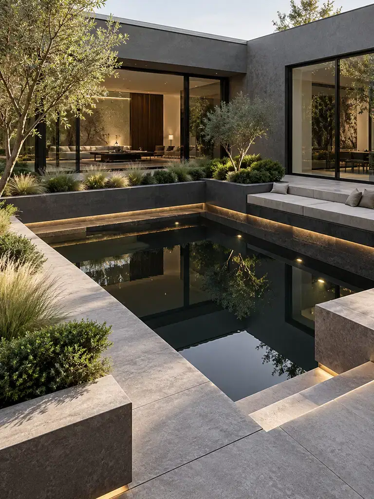 45 Courtyard Garden Ideas With Pond for a Beautiful Outdoor Retreat - image 03