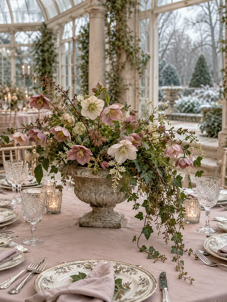 Stunning December Wedding Centerpieces for Round Tables - image 04
