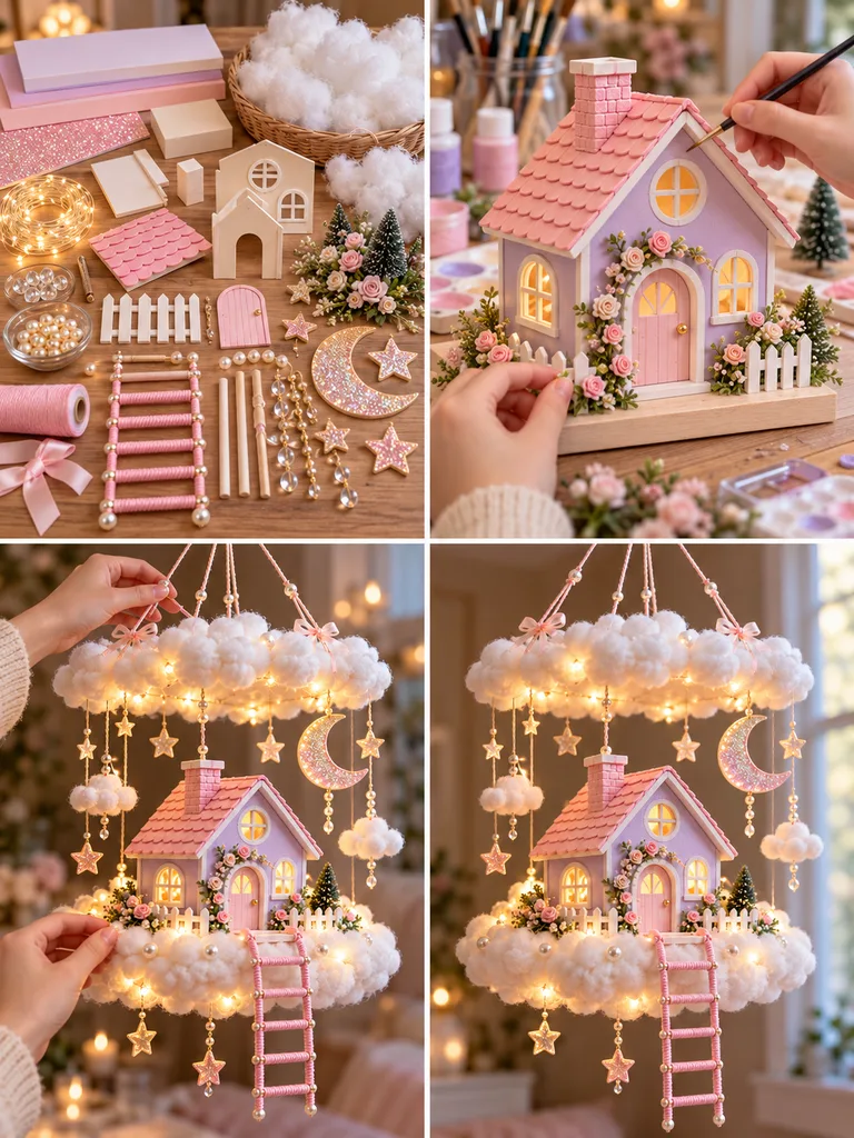 23 Floating Cloud House Ideas With Magical Handmade Designs - image 04