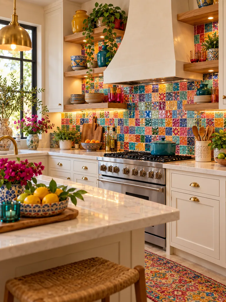 45 Vibrant Kitchen Decor Ideas for a Bright and Playful Interior - image 04