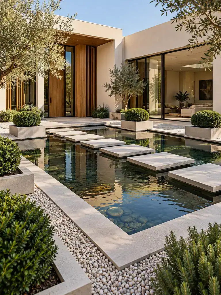 45 Courtyard Garden Ideas With Pond for a Beautiful Outdoor Retreat - image 04