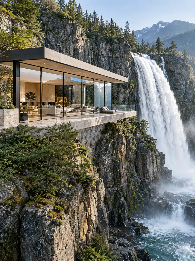 45 Incredible Waterfall Villa Design Ideas That Redefine Luxury Living - image 06