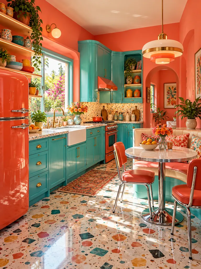 45 Vibrant Kitchen Decor Ideas for a Bright and Playful Interior - image 06