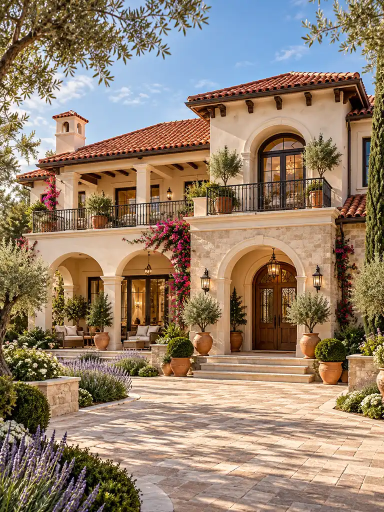 23 Beautiful Classic Villa Design Ideas With Timeless Architectural Style - image 07